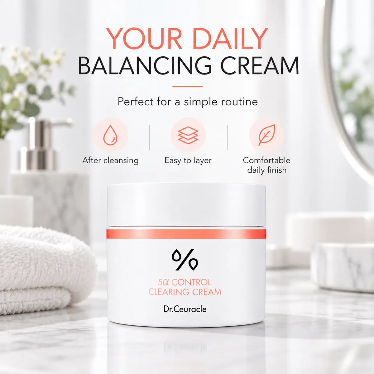 Dr. Ceuracle 5α Control Clearing Cream 50ml