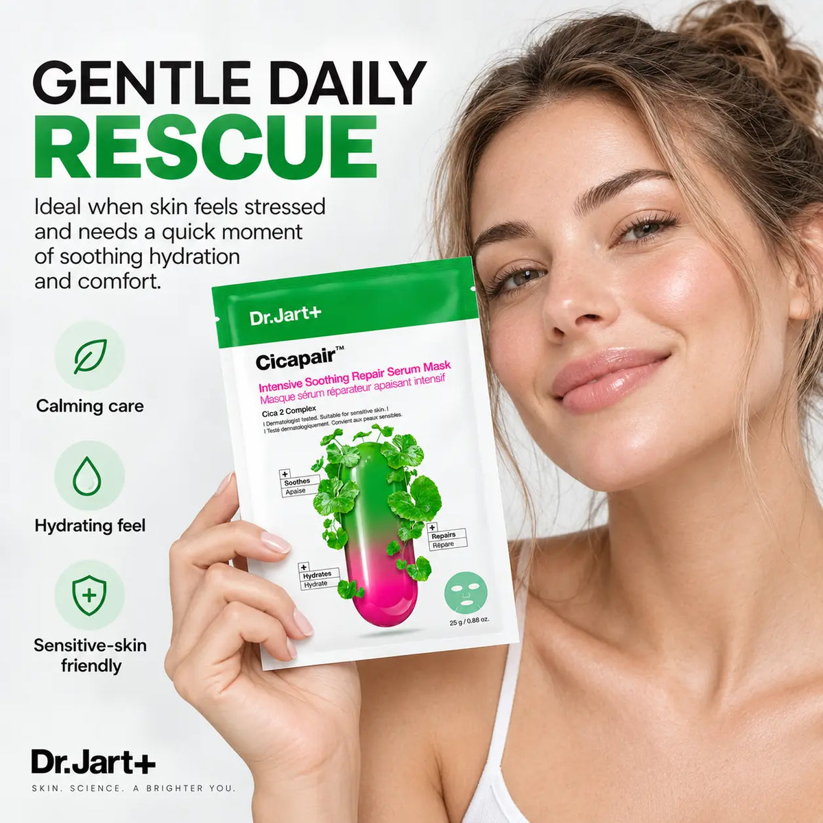 Dr. Jart+ Cicapair Intensive Soothing Repair Serum Mask 1ea 25g 25g 1ea