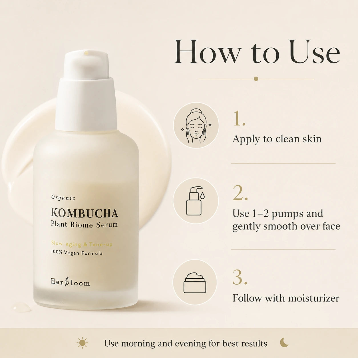 HERBLOOM Kombucha Plant Biome Serum 30ml