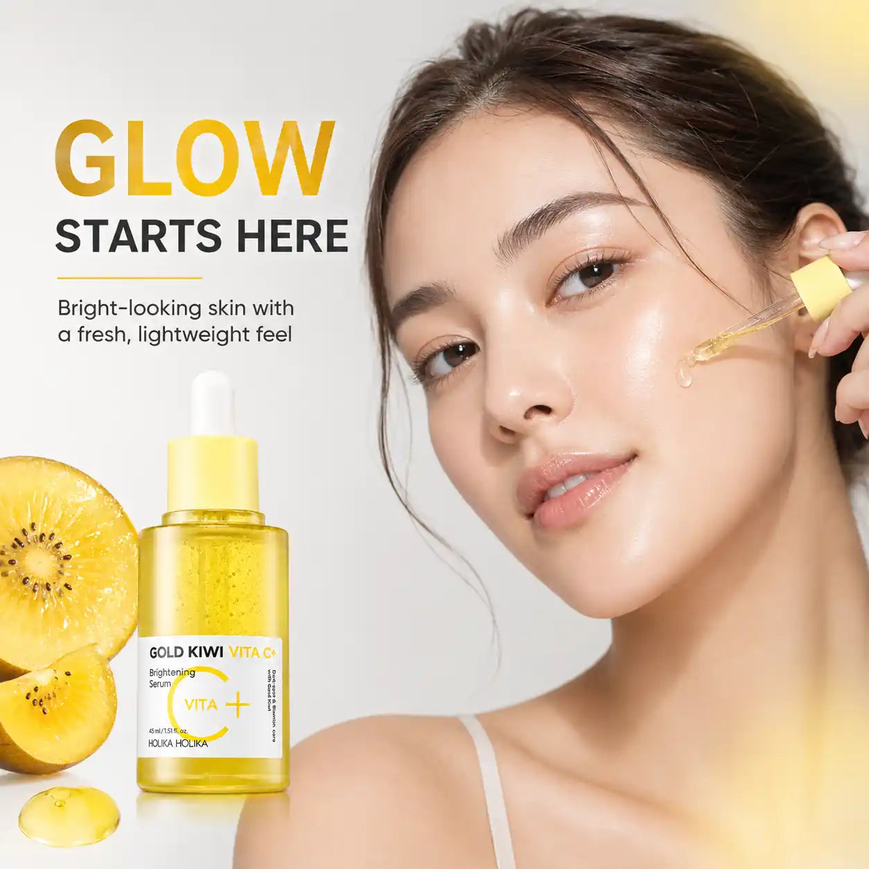Holika Holika Gold Kiwi Vita C Brightening Serum 45ml