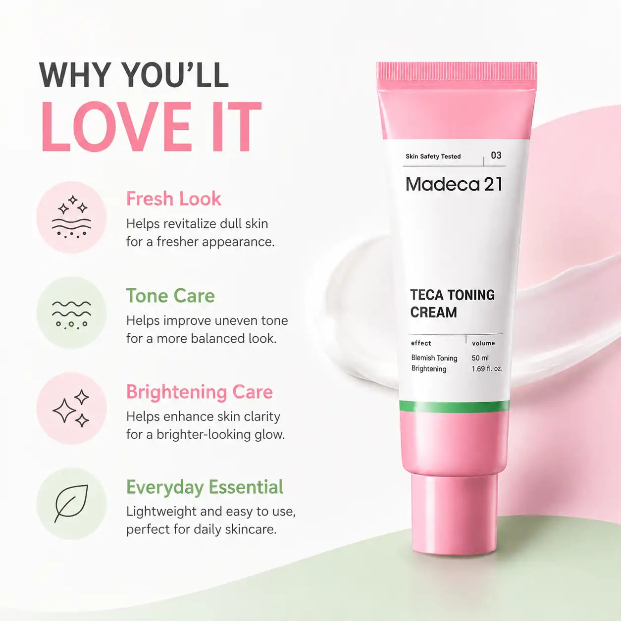 Madeca21 Teca Toning Cream 50ml