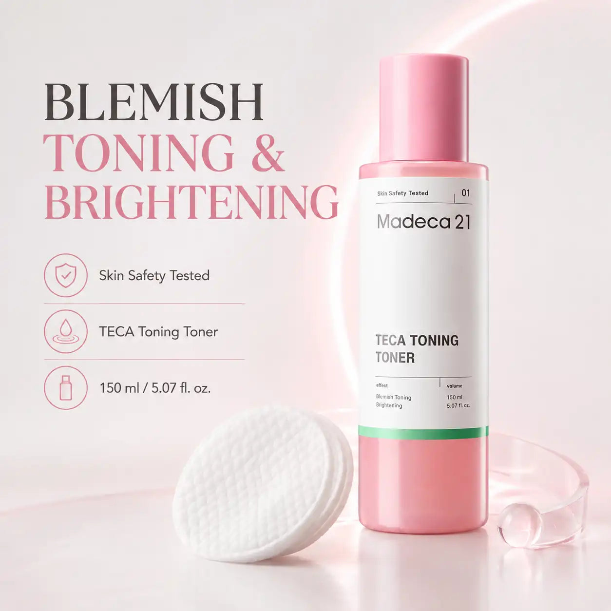 Madeca21 Teca Toning Toner 150ml