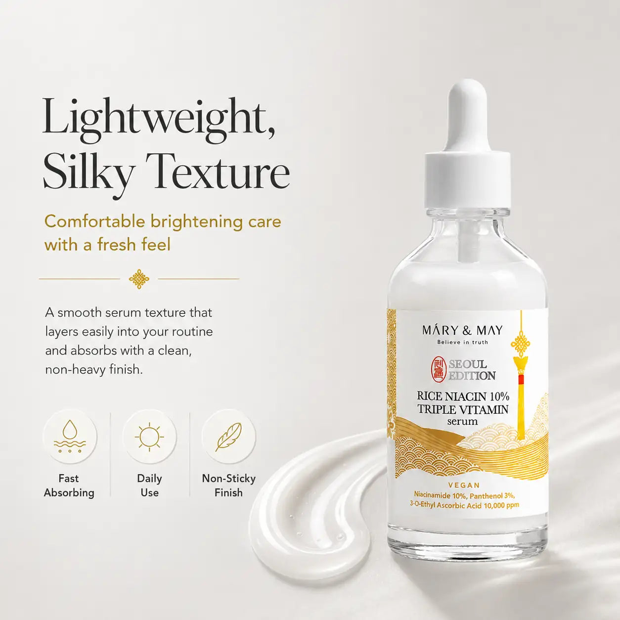 Mary&May Rice Niacin 10% Triple Vitamin Serum 80ml