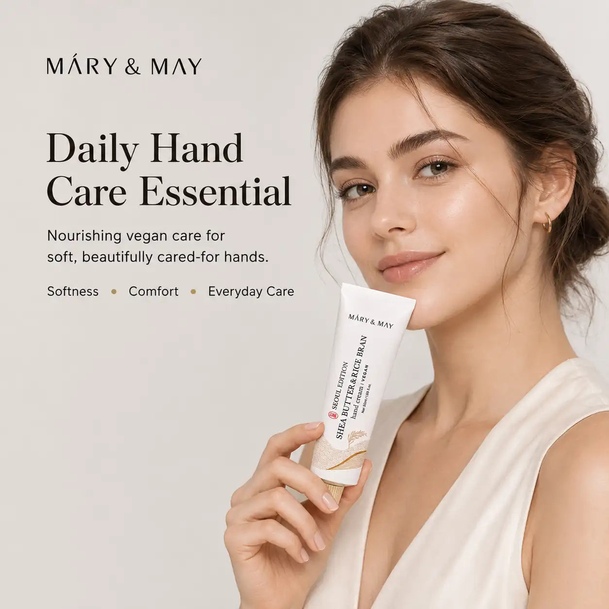 Mary&May Seoul Edition Shea Butter & Rice Bran Hand Cream 50ml