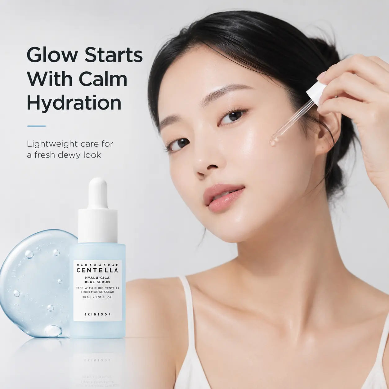 SKIN1004 Madagascar Centella Hyalu-Cica Blue Serum 30ml