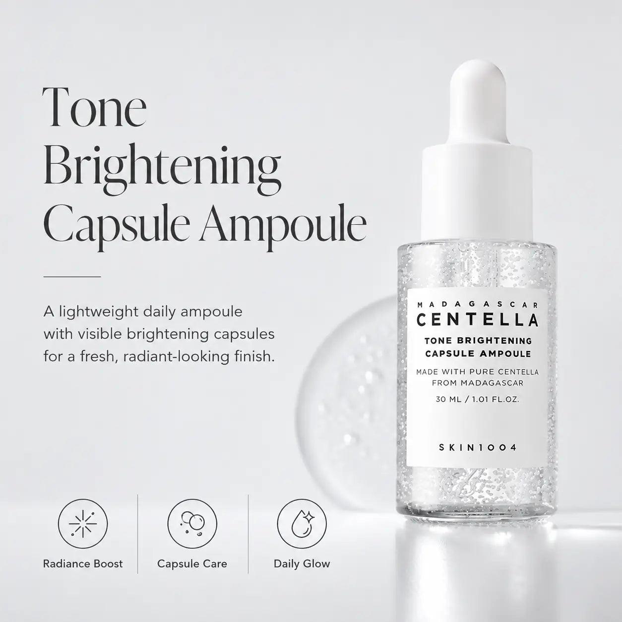 SKIN1004 Madagascar Centella Tone Brightening Capsule Ampoule 30ml