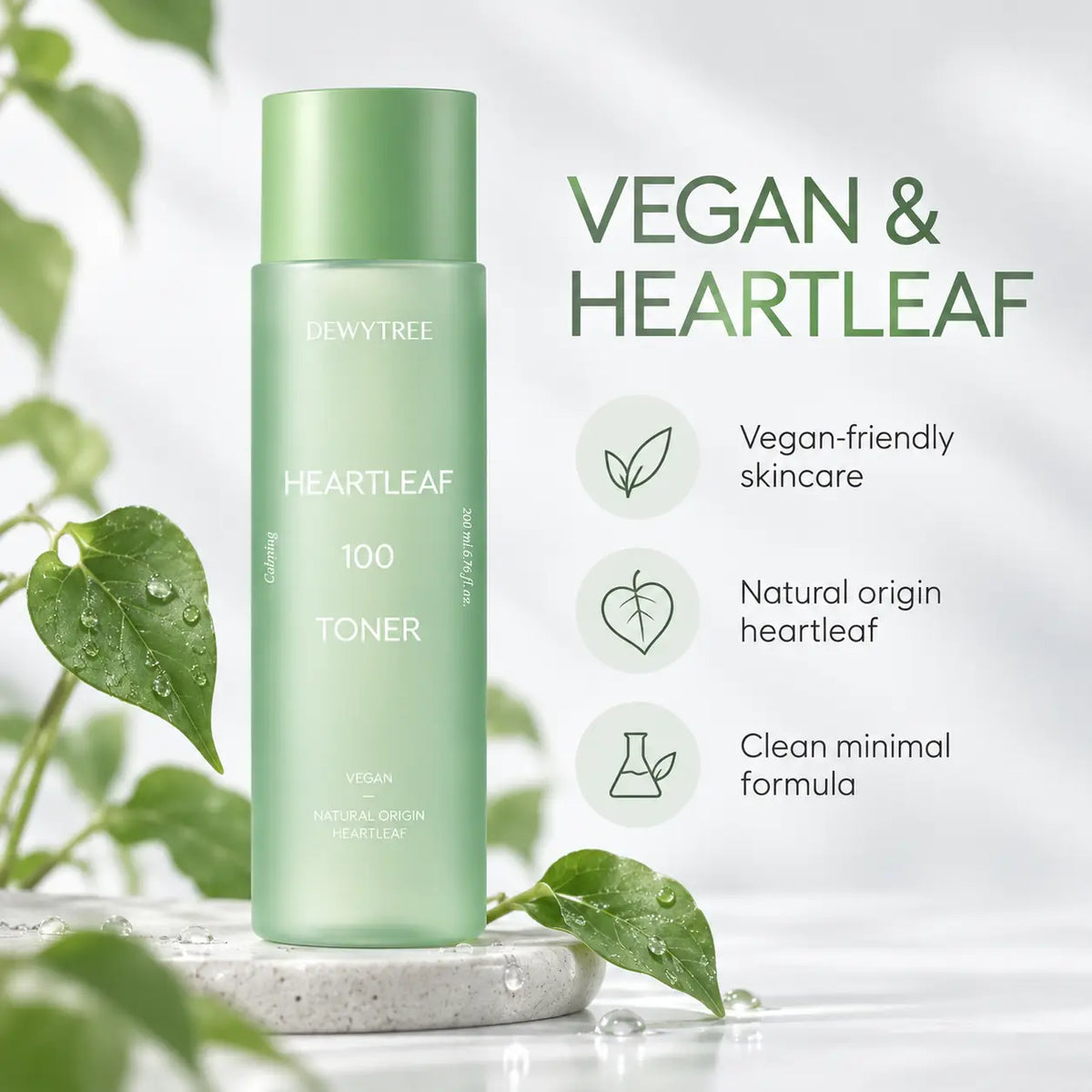 DEWYTREE Heartleaf 100 Toner 200ml