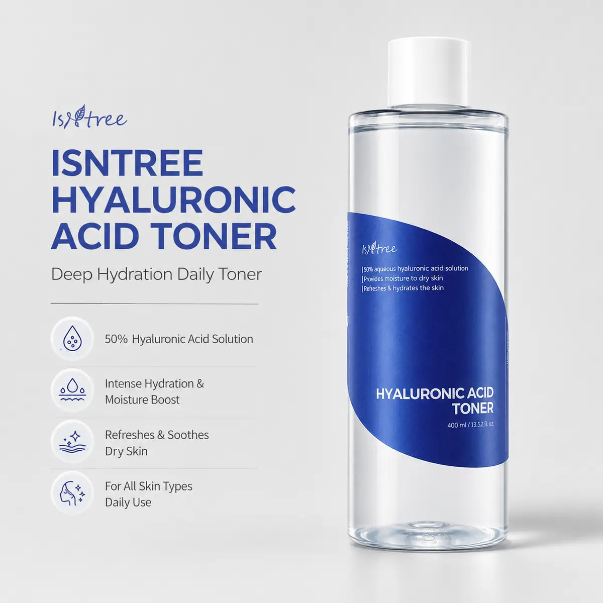 Isntree Hyaluronic Acid Toner 400ml