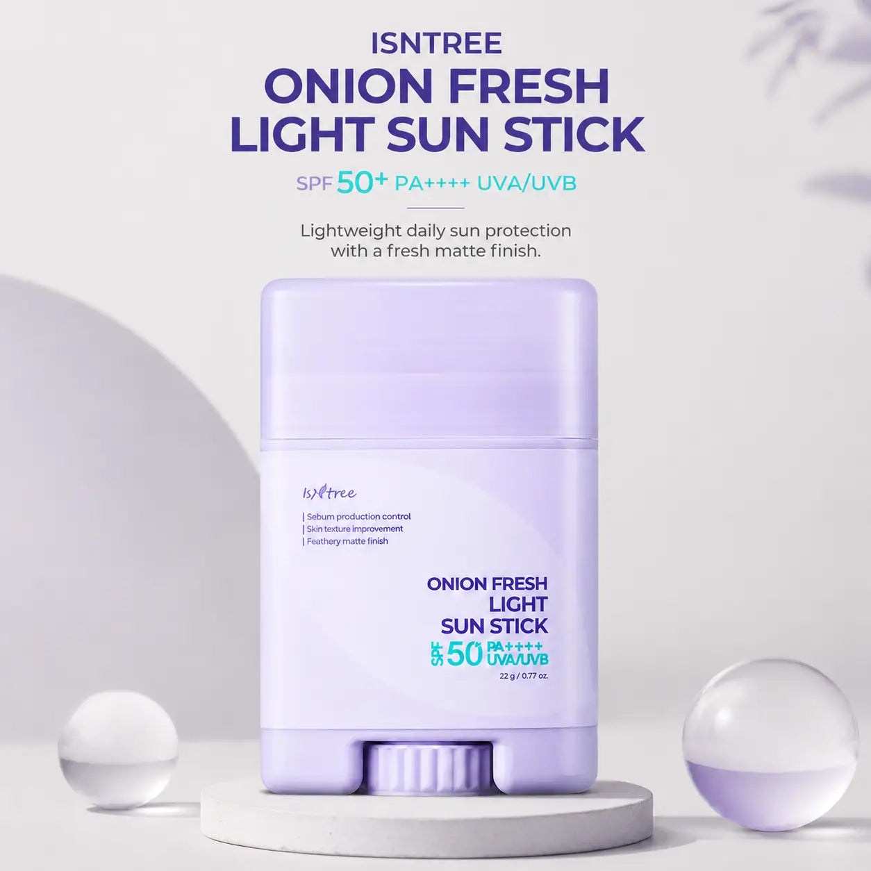 Isntree Onion Fresh Light Sun Stick SPF 22g
