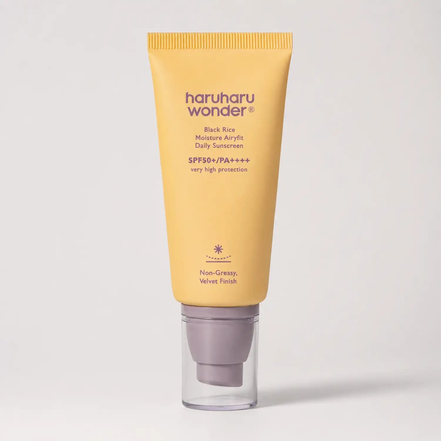 Haruharu Wonder Black Rice Moisture Airyfit Daily Sunscreen SPF50+ PA++++ 50ml