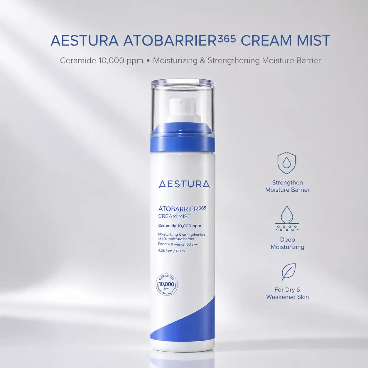 AESTURA Atobarrier 365 Cream Mist 120ml