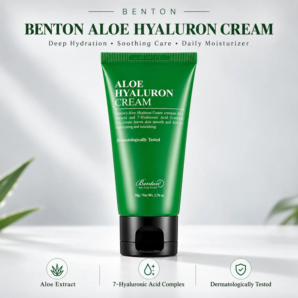 Benton Aloe Hyaluron Cream 50g