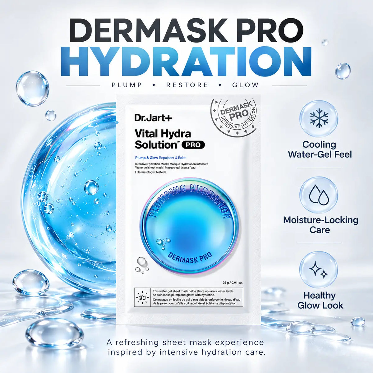 Dr. Jart+ Dermask Vital Hydra Solution Pro 25g 25g 1ea