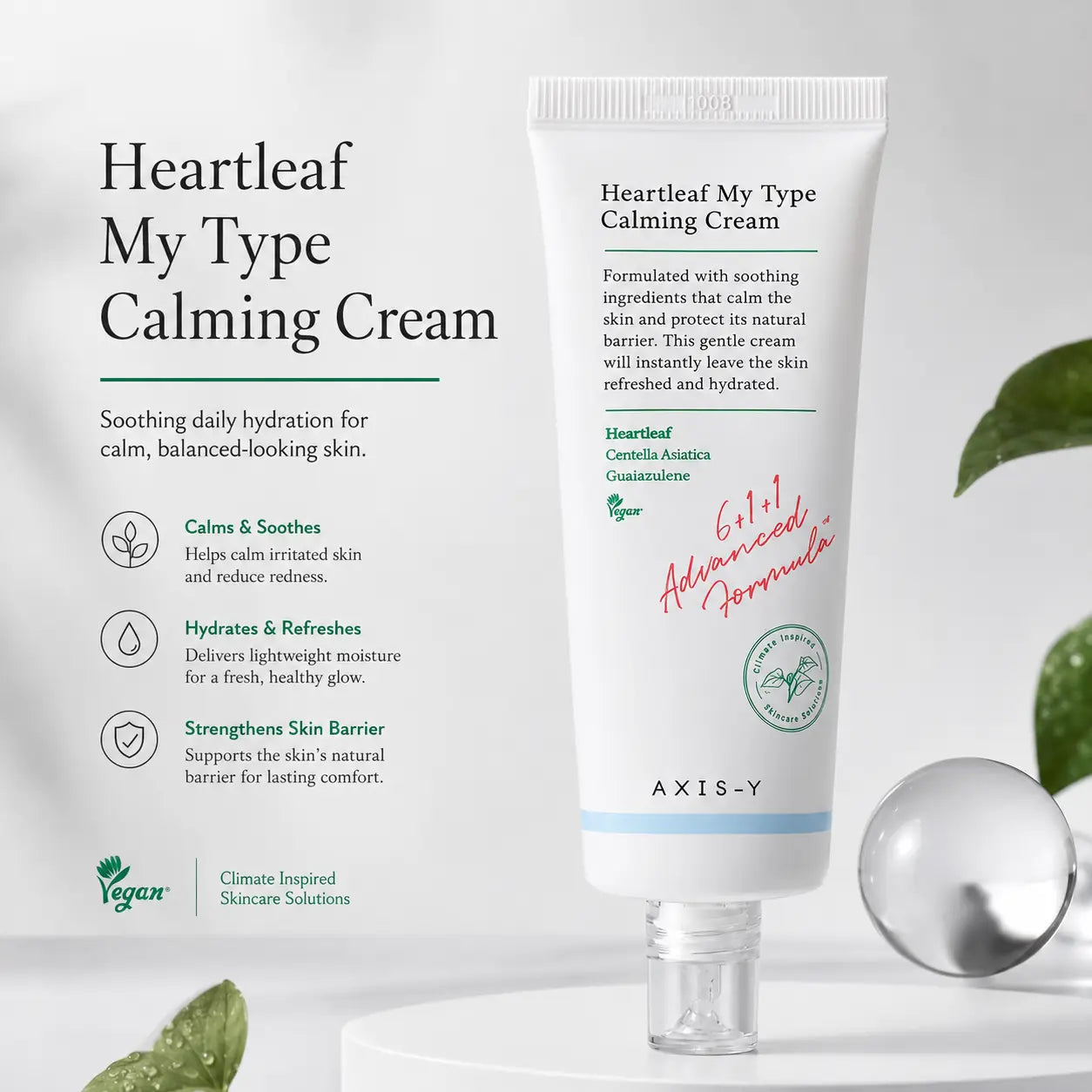 AXIS-Y Heartleaf My Type Calming Cream 60ml