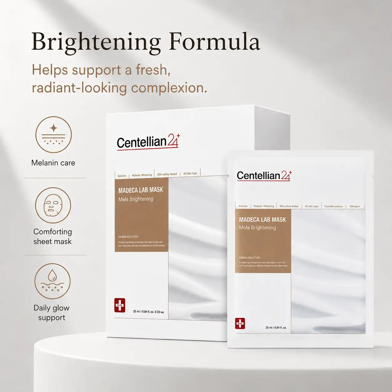 Centellian24 Madeca Lab Mask Mela Brightening 25ml 20pcs