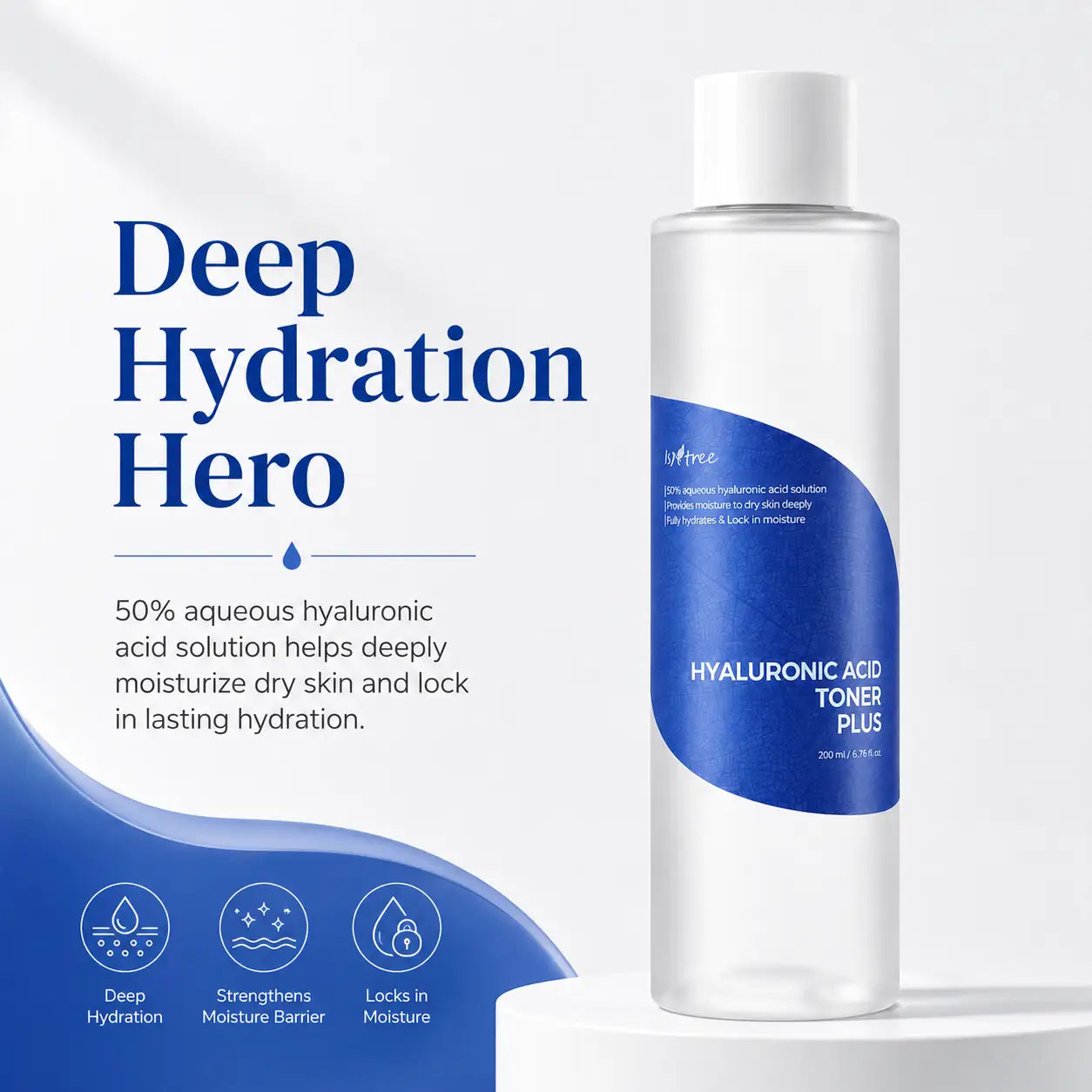 Isntree Hyaluronic Acid Toner Plus 200ml