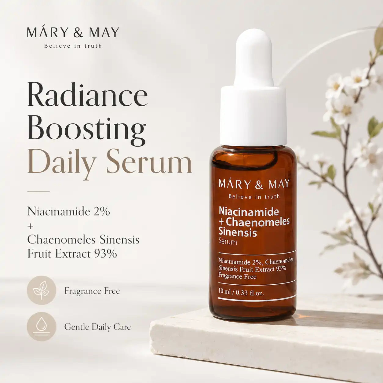 Mary&May Niacinamide+Chaenomeles Sinensis Serum Miniature 10ml