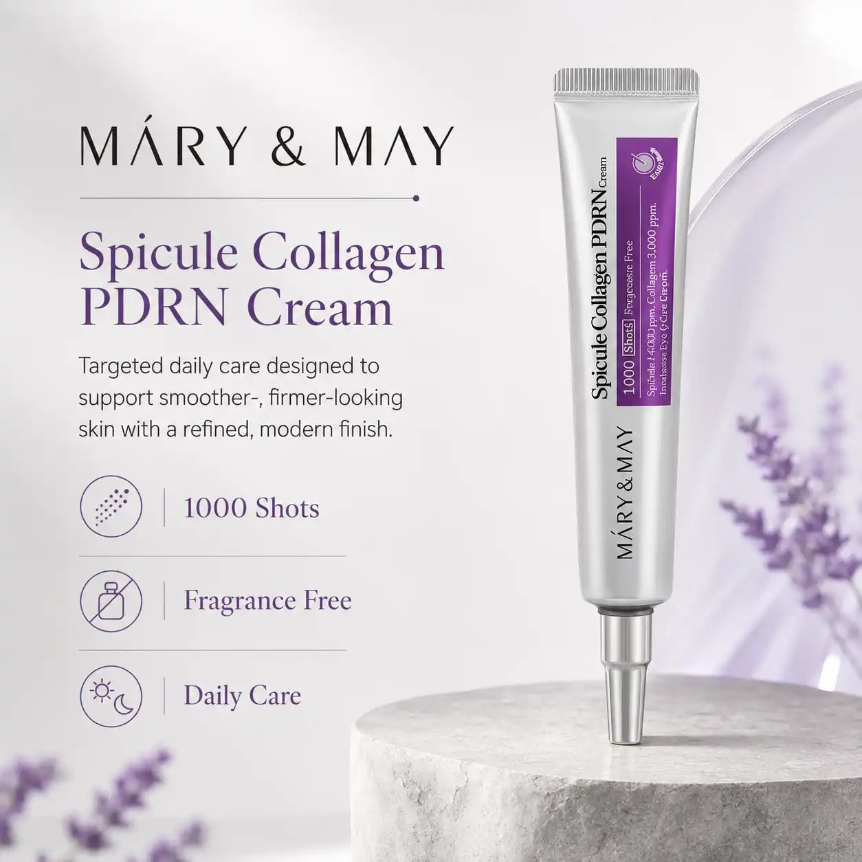 Mary&May Spicule Collagen PDRN Cream 15g
