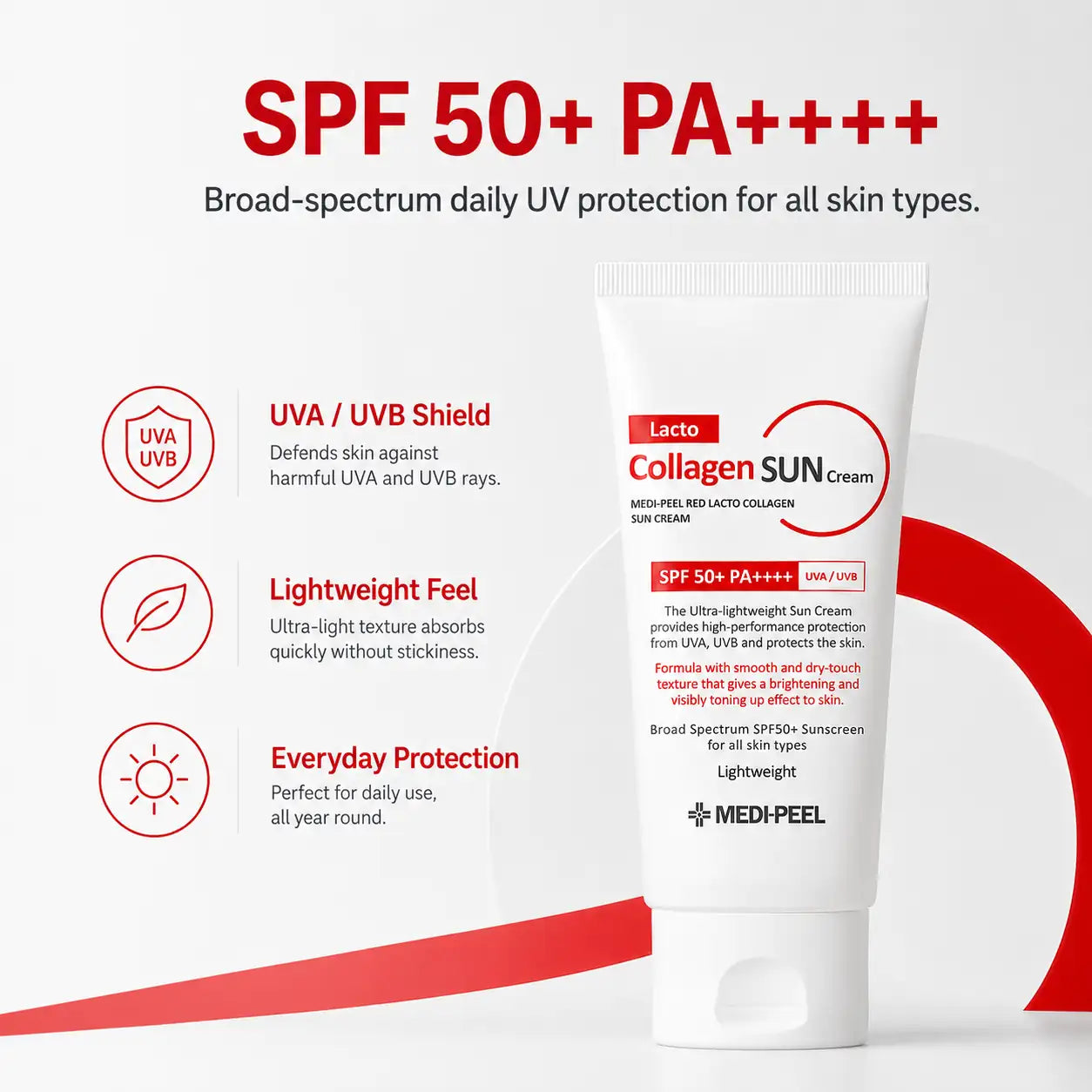 MEDI-PEEL Red Lacto Collagen Sun Cream 50ml