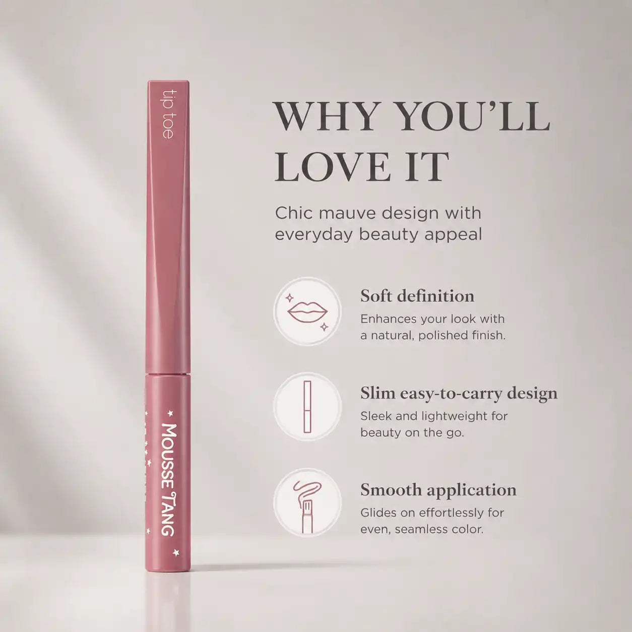 Tiptoe Mousse Tang Lip Matter 004 Priscilla Lip Tint