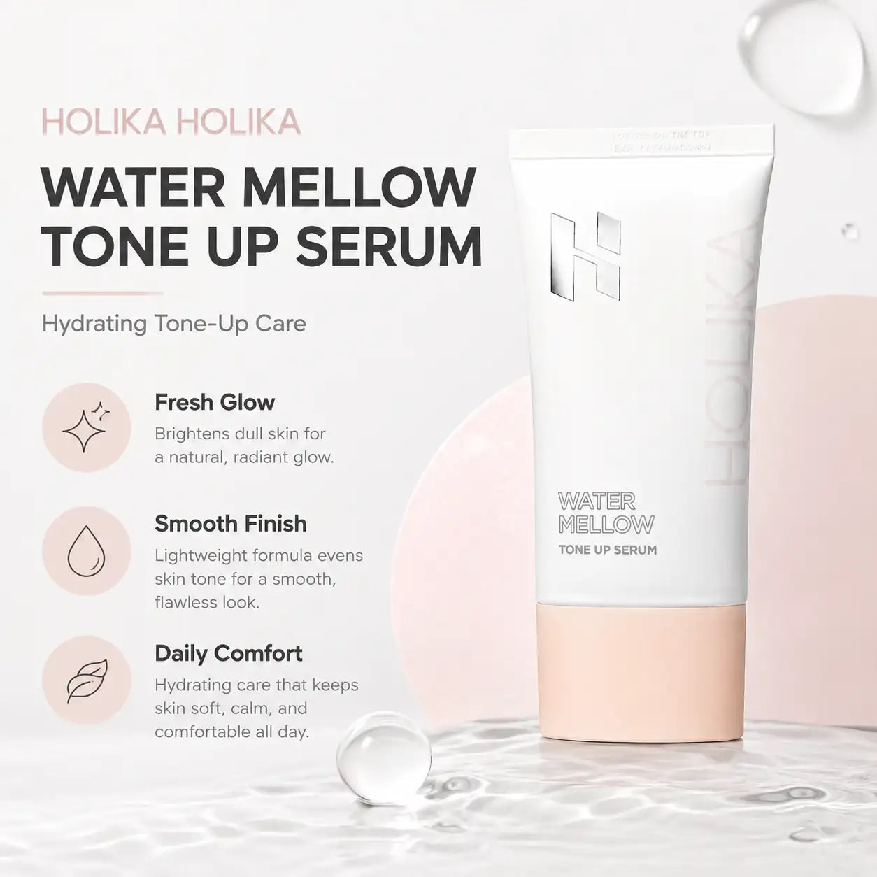 Holika Holika Water Mellow Tone Up Serum 60ml