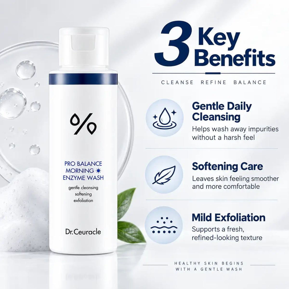 Dr. Ceuracle Pro Balance Morning Enzyme Wash 50g