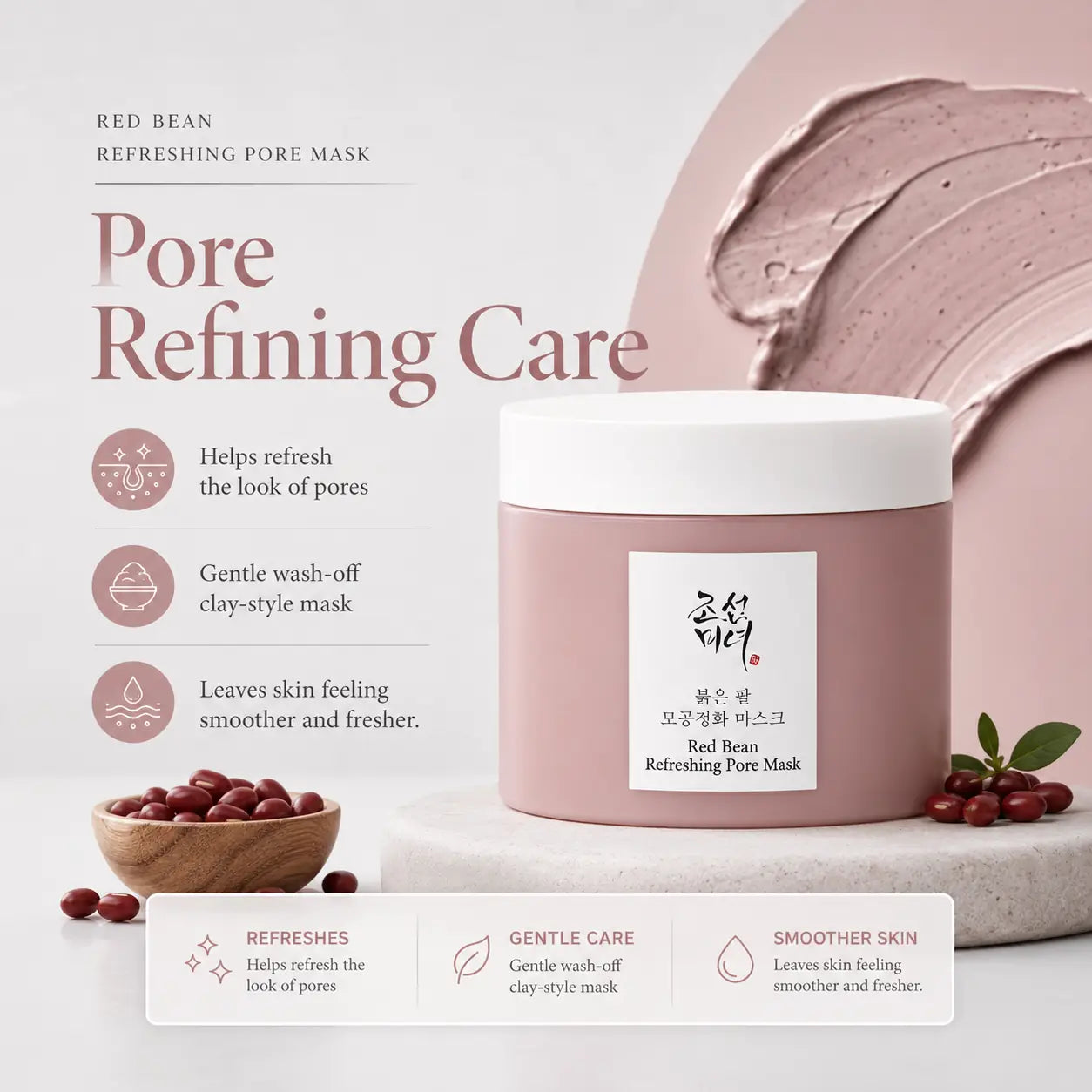 Beauty of Joseon Red Bean Refreshing Pore Mask 140ml