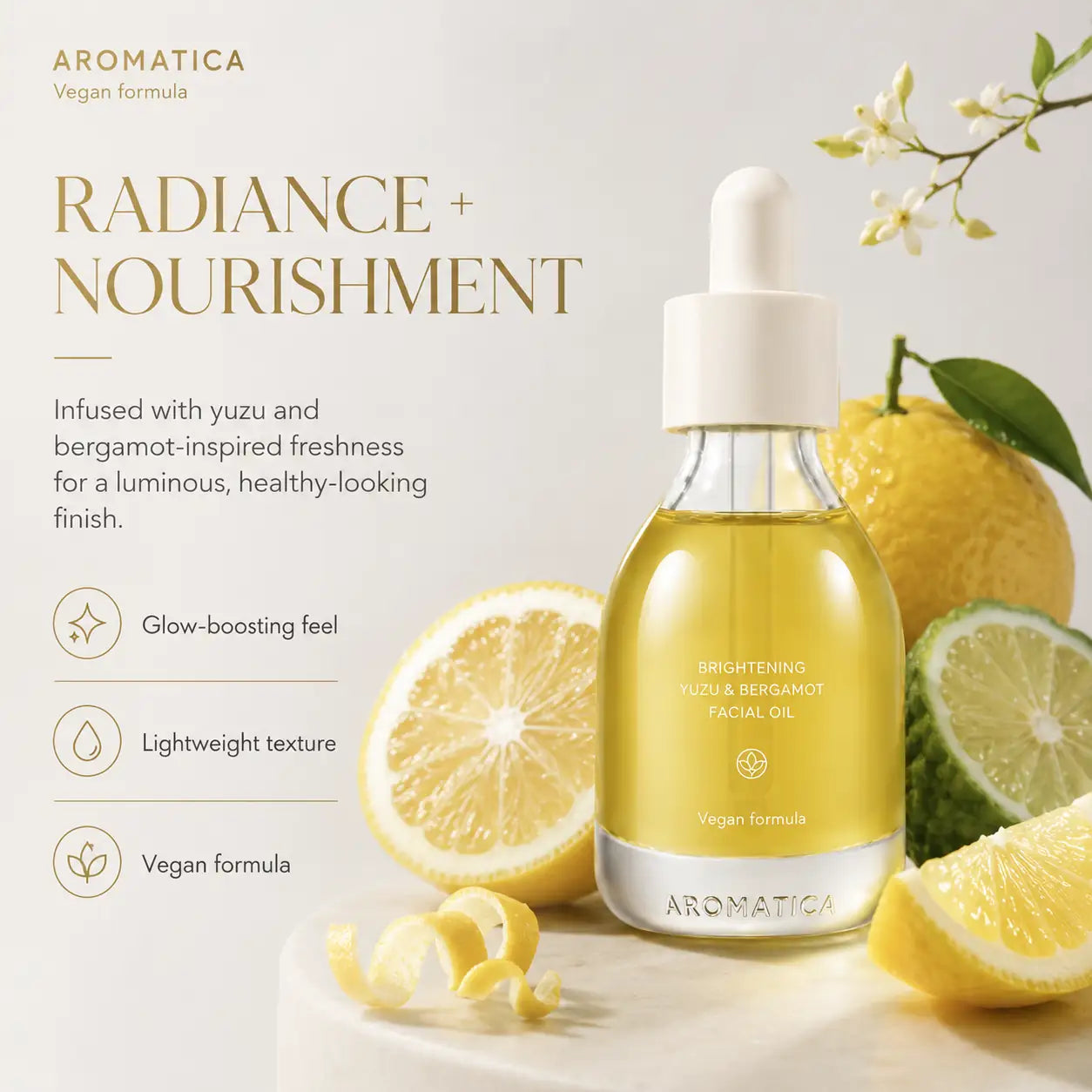 AROMATICA Organic Neroli Brightening Facial Oil 30ml