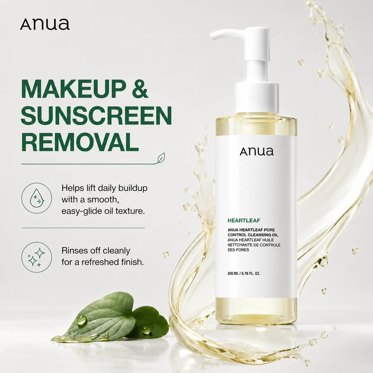 ANUA Heartleaf Pore Control Cleansing Oil 200ml