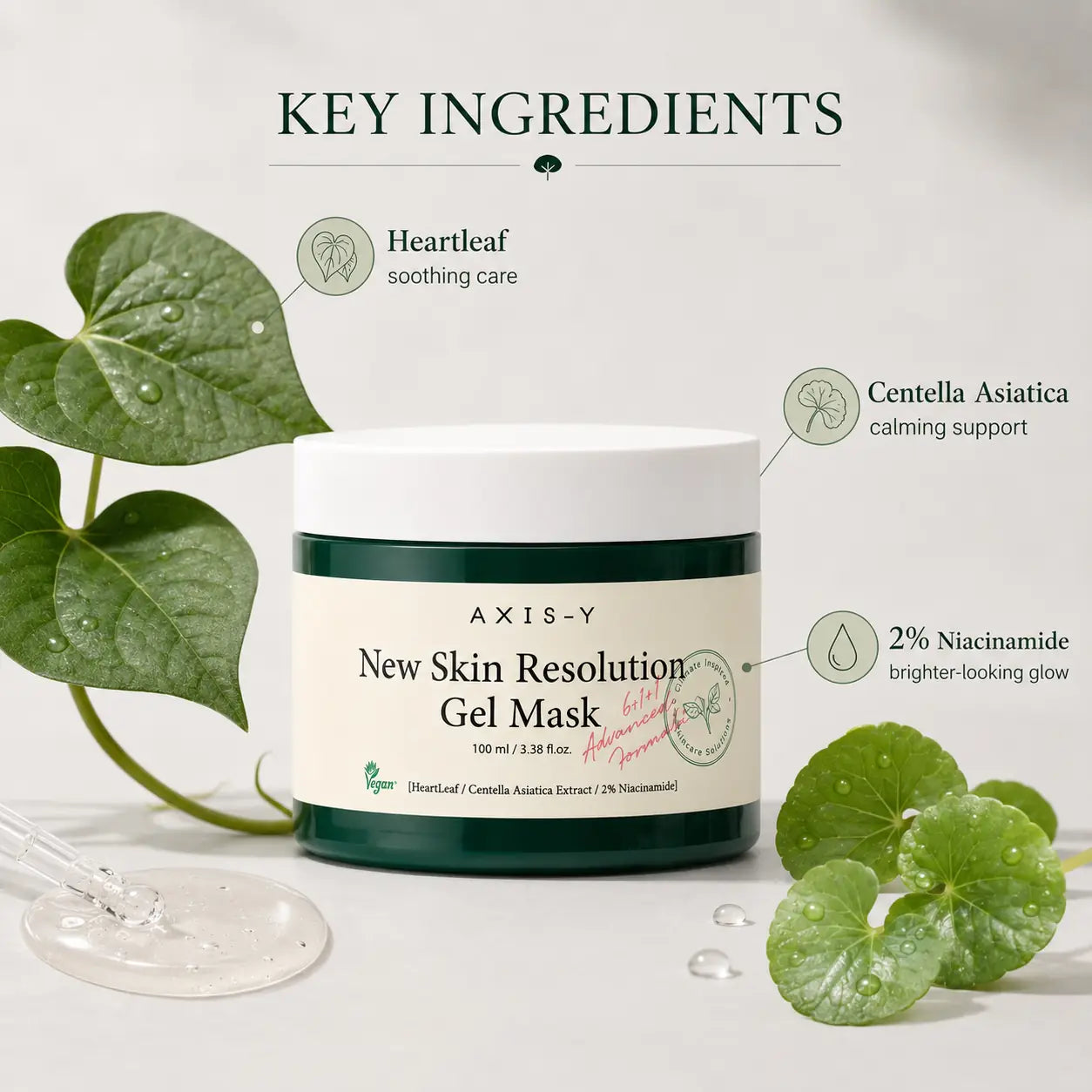AXIS-Y New Skin Resolution Gel Mask 100ml