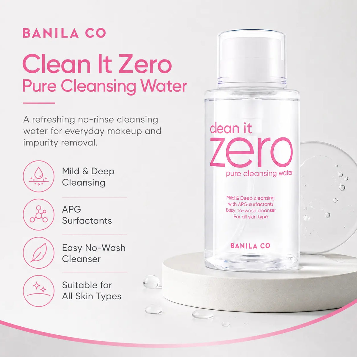 Banila Co Clean It Zero Pure Cleansing Water 310ml