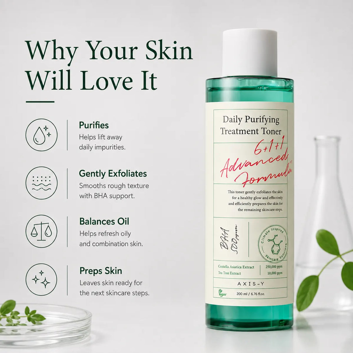 AXIS-Y Daily Purifying Treatment Toner 200ml