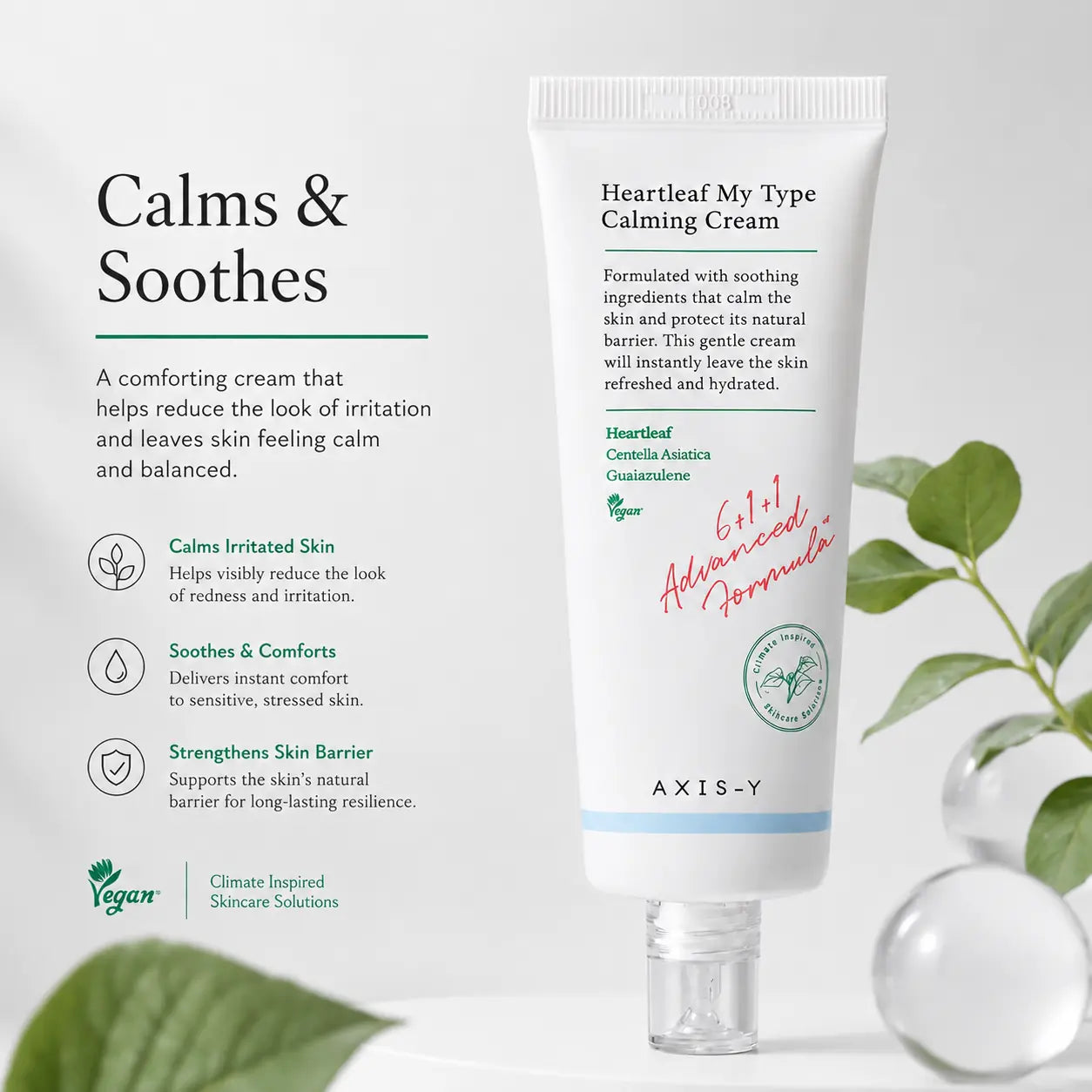 AXIS-Y Heartleaf My Type Calming Cream 60ml