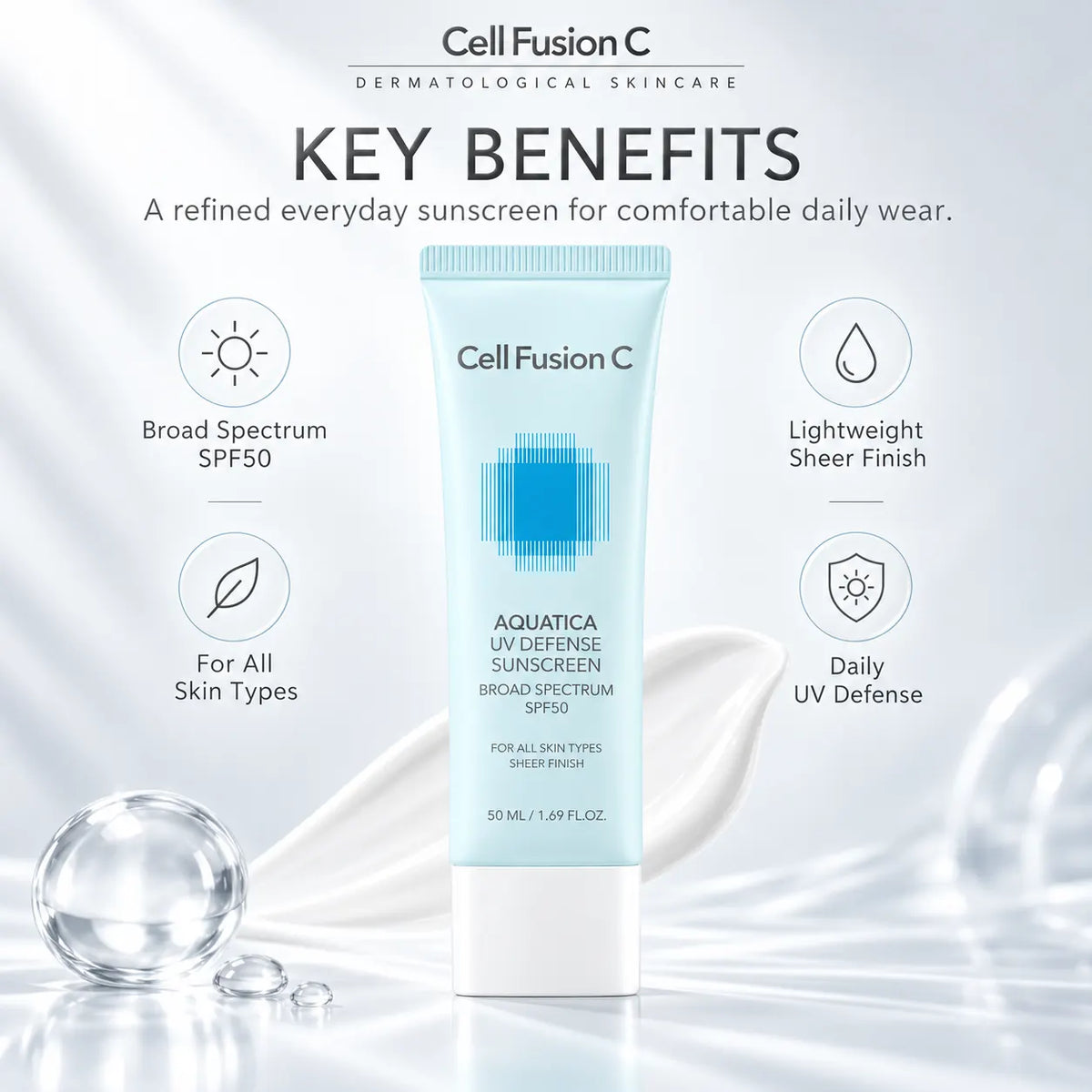 Cell Fusion C Aquatica UV Defense Sunscreen 50ml