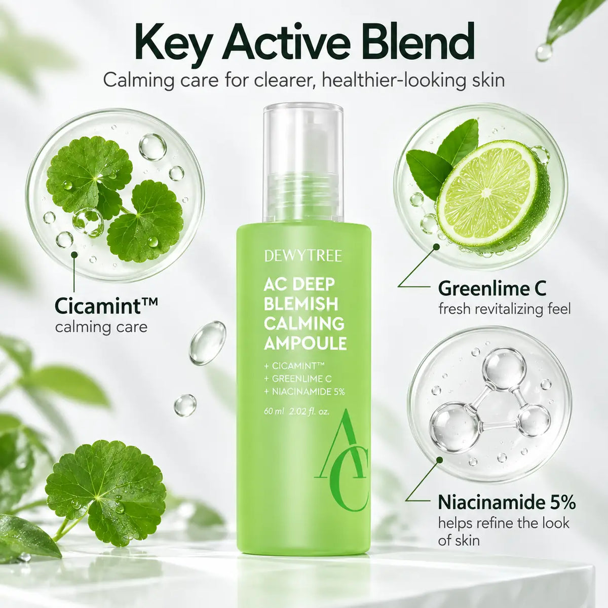 DEWYTREE AC Deep Blemish Calming Ampoule 60ml