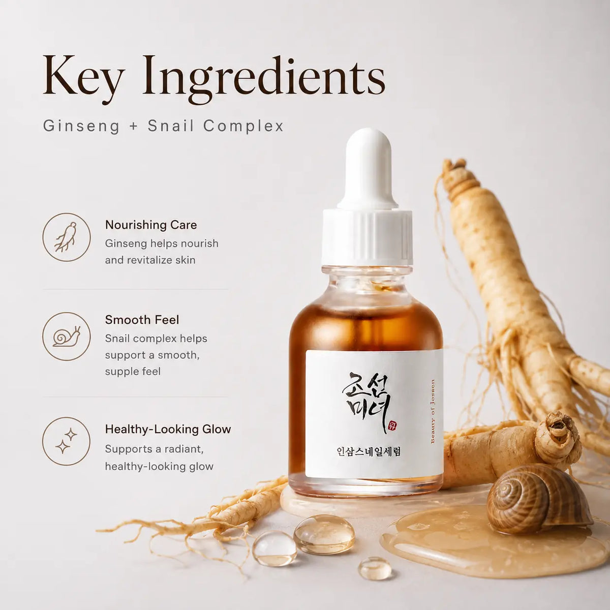 Beauty of Joseon Revive Serum : Ginseng + Snail Mucin Nail Polish Nail Color 30ml