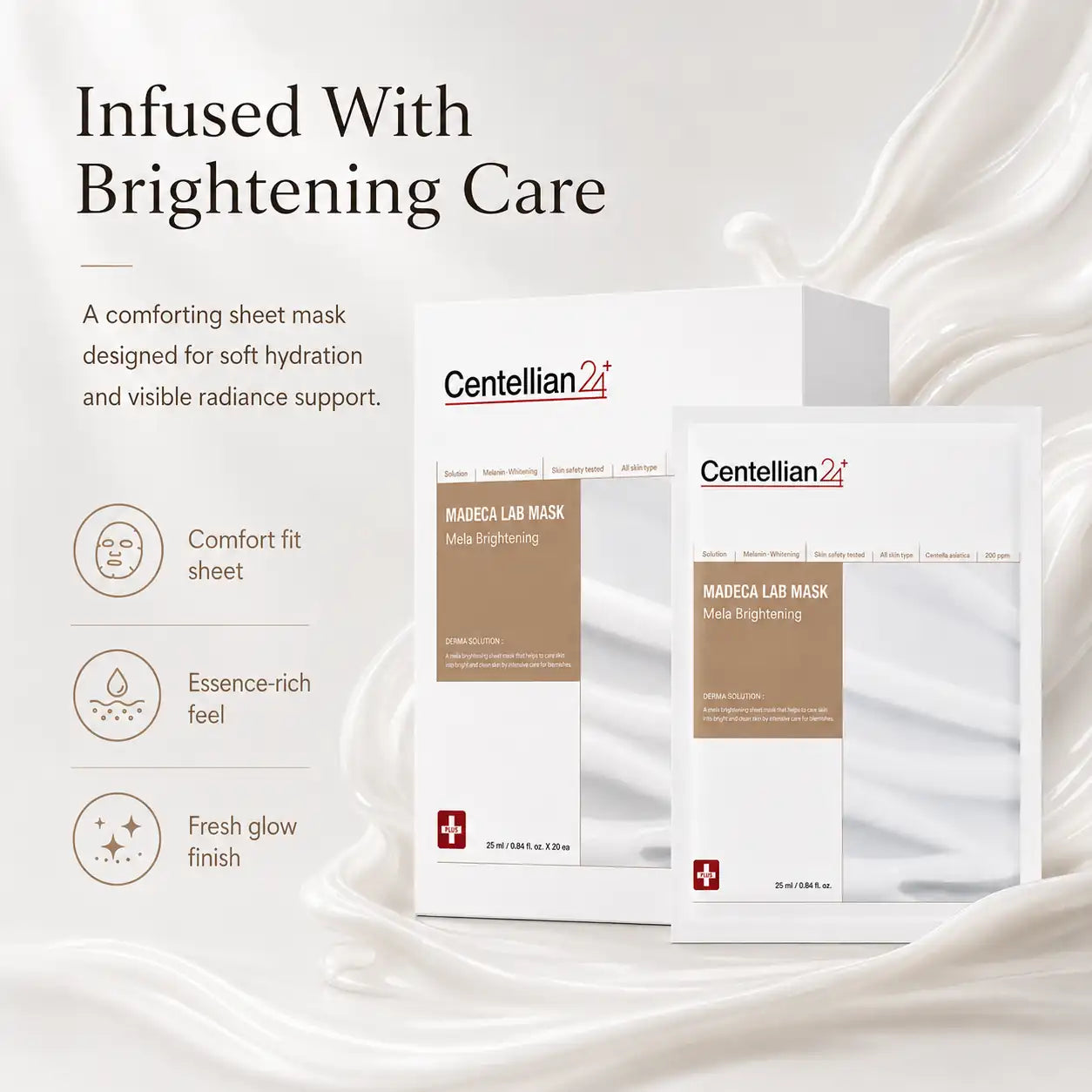 Centellian24 Madeca Lab Mask Mela Brightening 25ml 20pcs