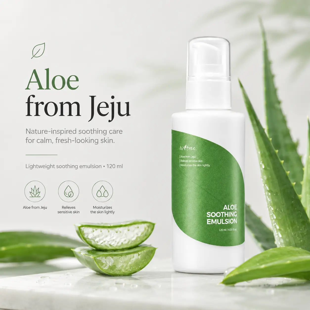 Isntree Aloe Soothing Emulsion 120ml