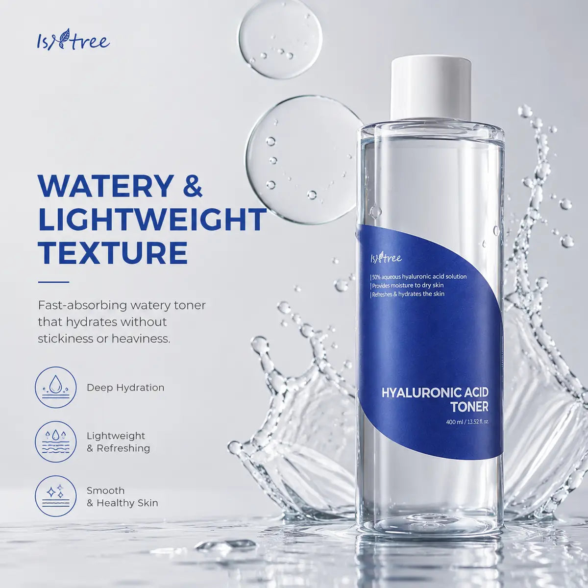 Isntree Hyaluronic Acid Toner 400ml