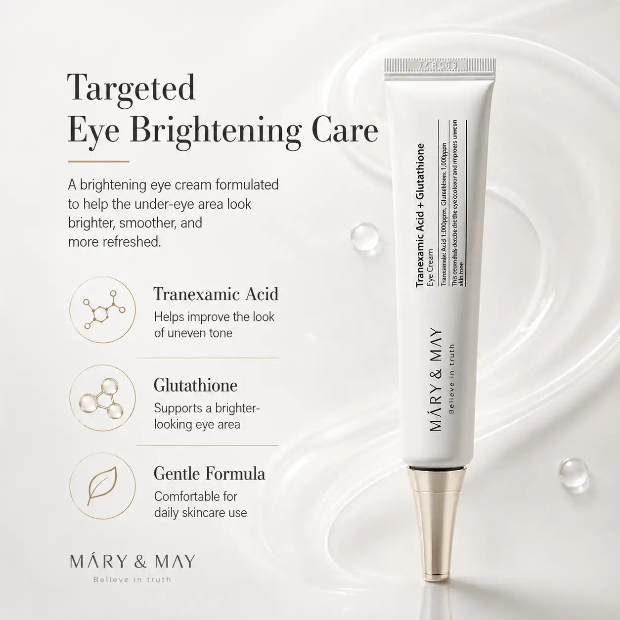Mary&May Tranexamic Acid+Glutathione Eye Cream 30g