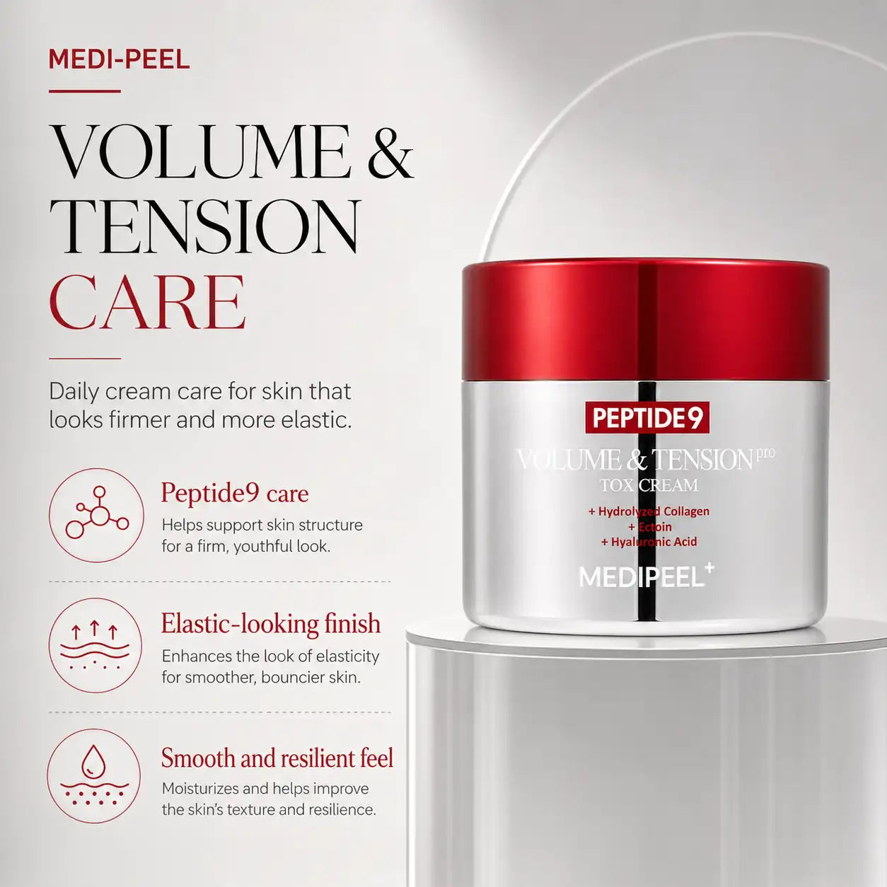 MEDI-PEEL Peptide 9 Volume Tension Tox Cream Pro 50g