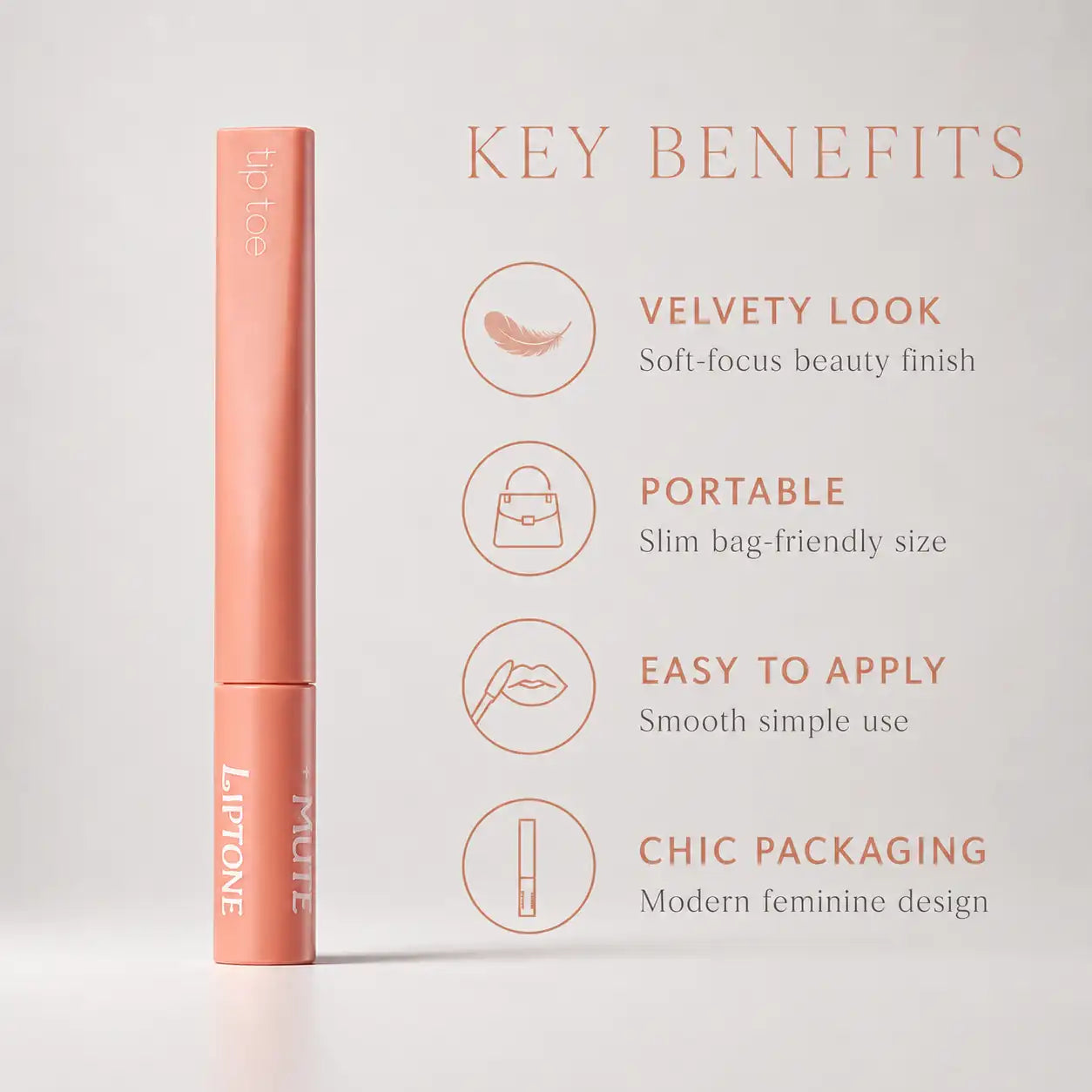 Tiptoe Mousse Tang Lip Matter 003 Clementine Lip Tint