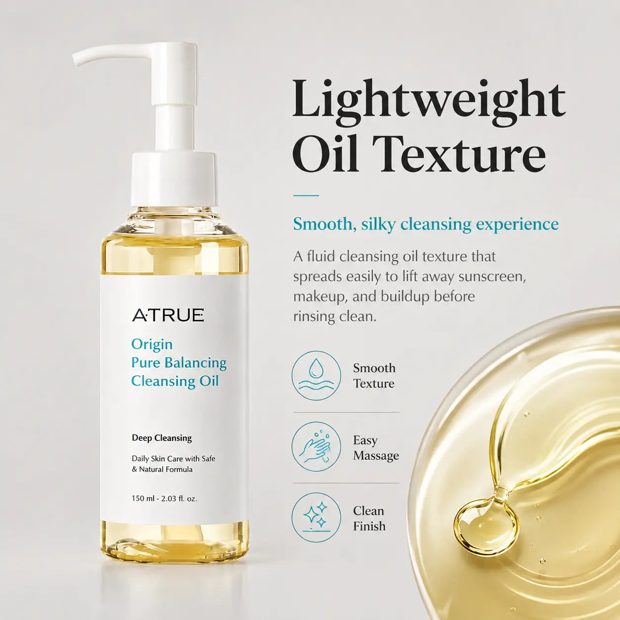 Atrue Origin Pure Balancing Cleansing Oil 150ml