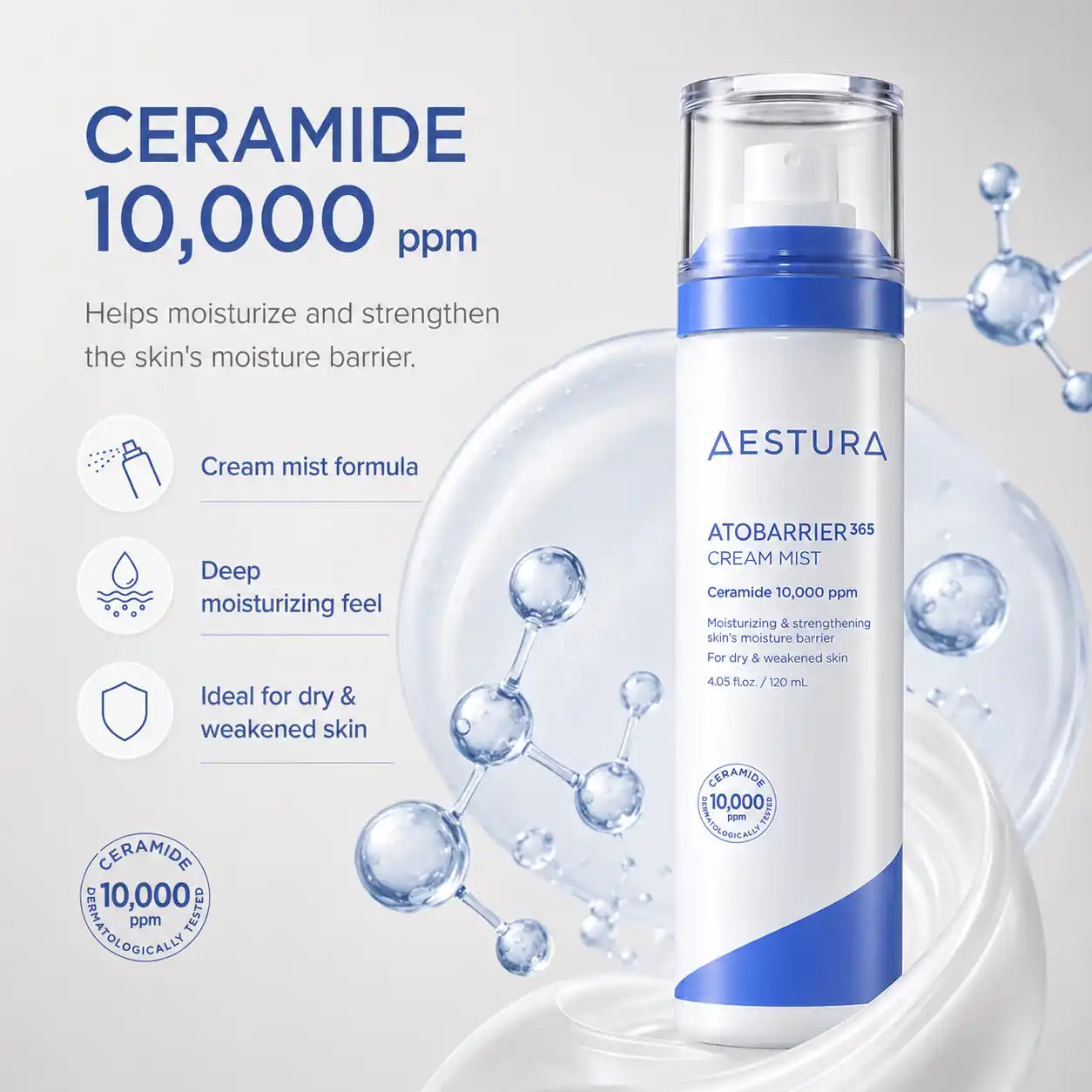 AESTURA Atobarrier 365 Cream Mist 120ml