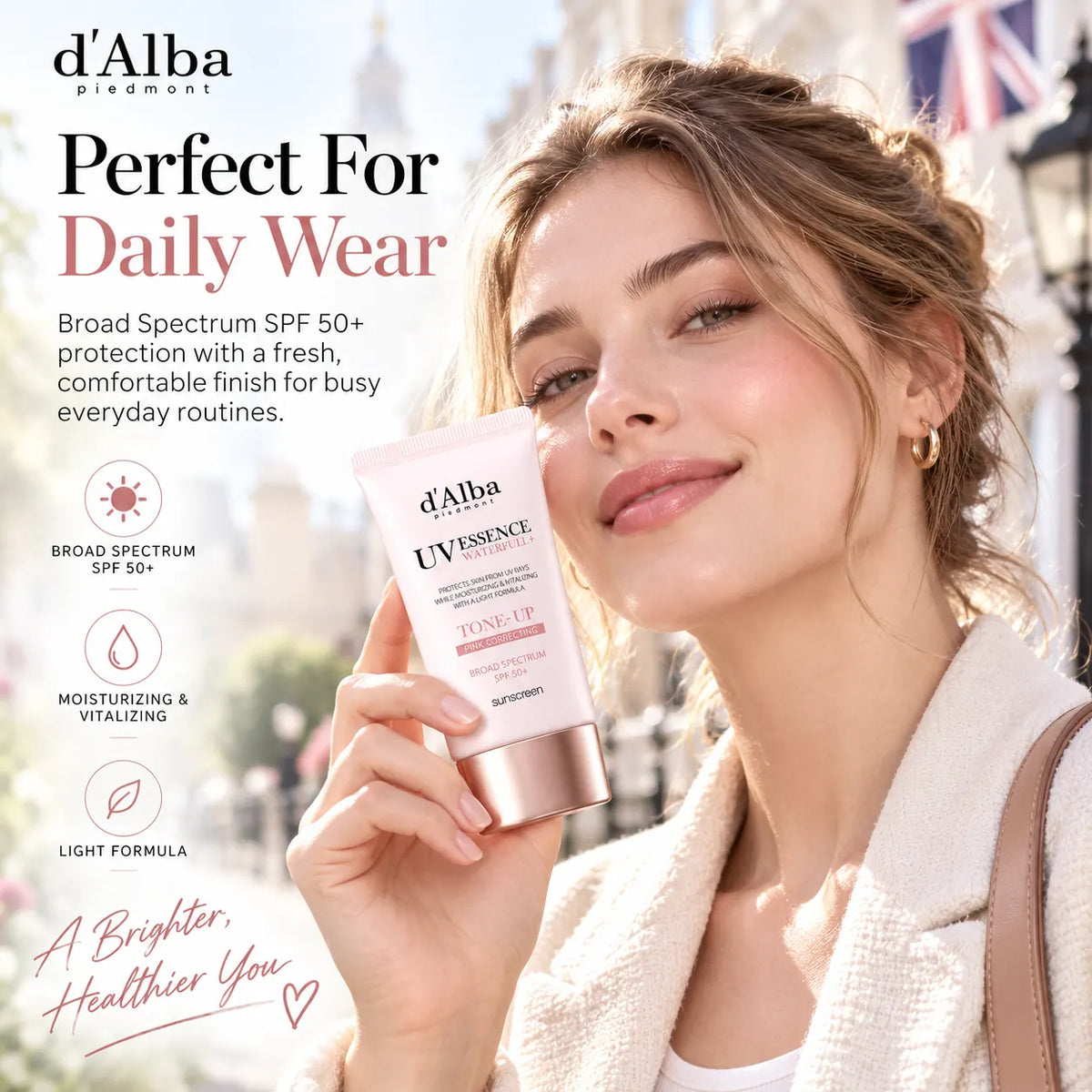 d'Alba Waterfull Tone Up Sunscreen 50ml