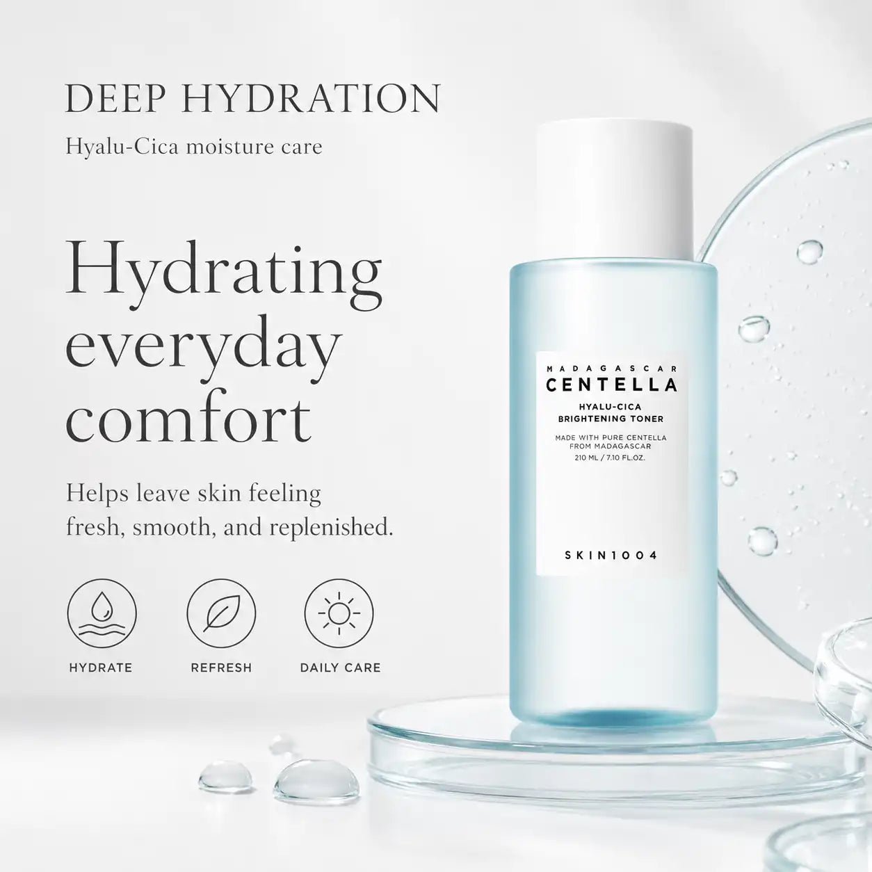 SKIN1004 Madagascar Centella Hyalu-Cica Brightening Toner 210ml