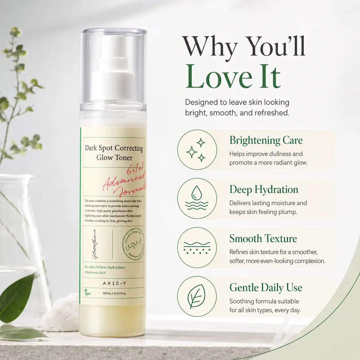AXIS-Y Dark Spot Correcting Glow Toner 125ml