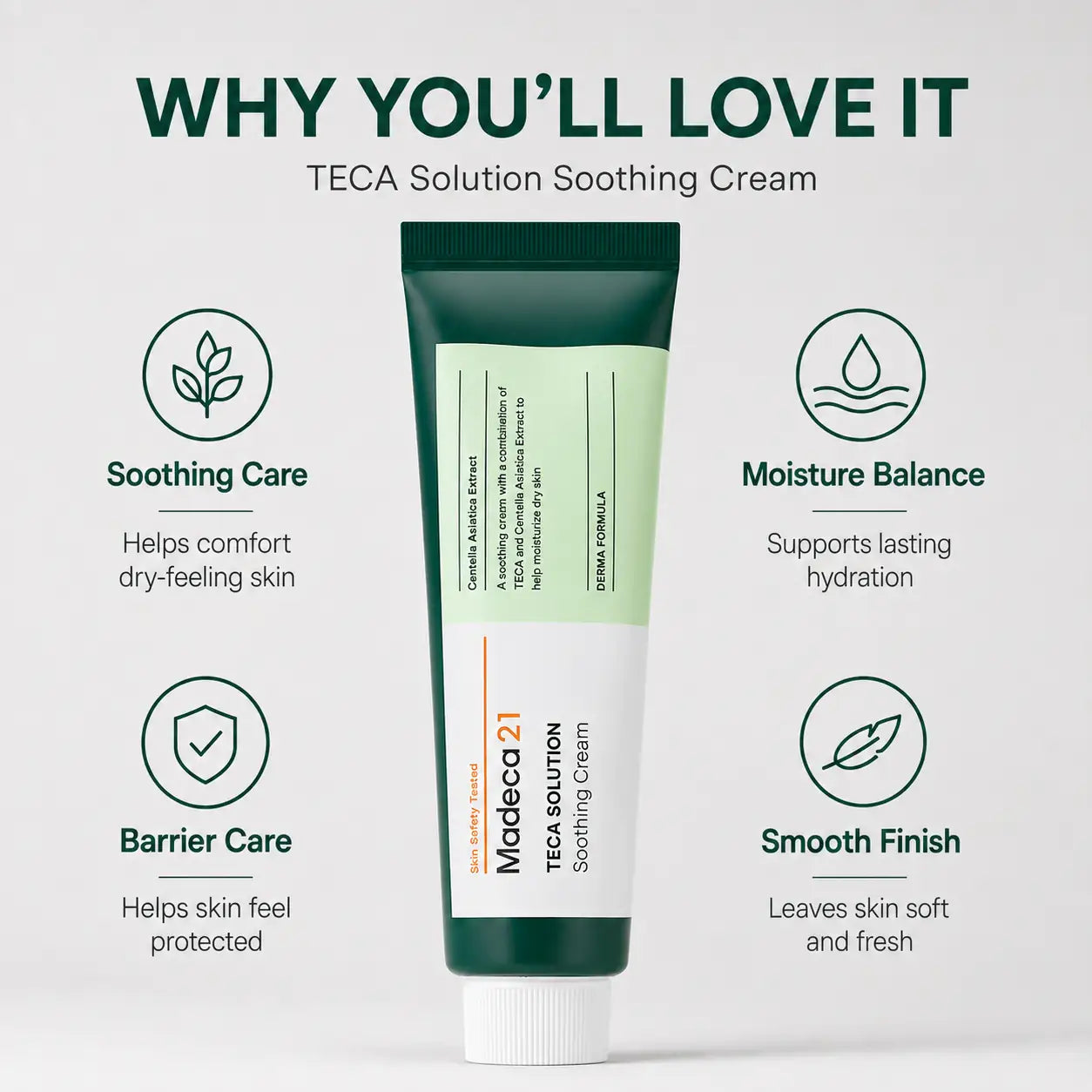 Madeca21 Teca Solution Soothing Cream 50ml