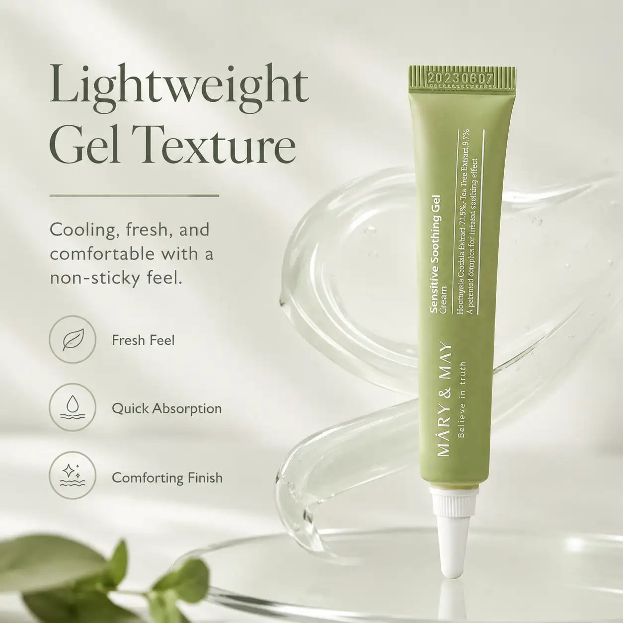 Mary&May Sensitive Soothing Gel Cream Miniature 12g