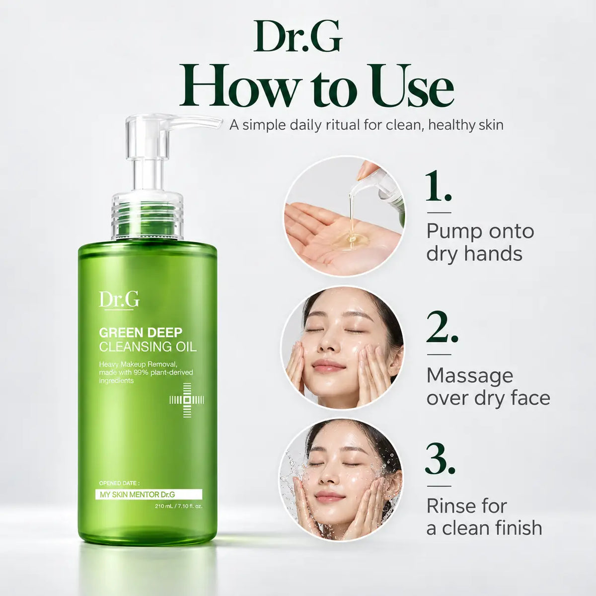 Dr.G Green Deep Cleansing Oil 210ml
